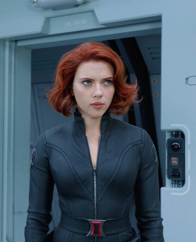 29. Scarlett Johansson, Marvel filmlerinde Natasha Romanoff/Black Widow'u canlandırdı.