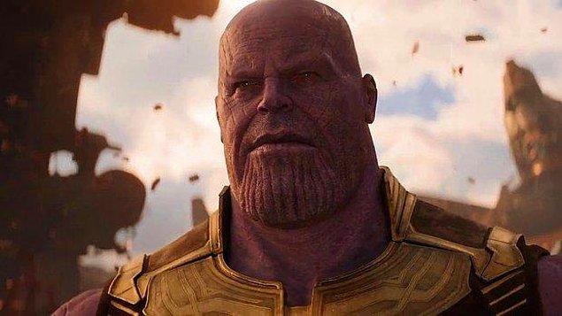 33. Damion Poitier, 'The Avengers'de Thanos'u canlandırdı.