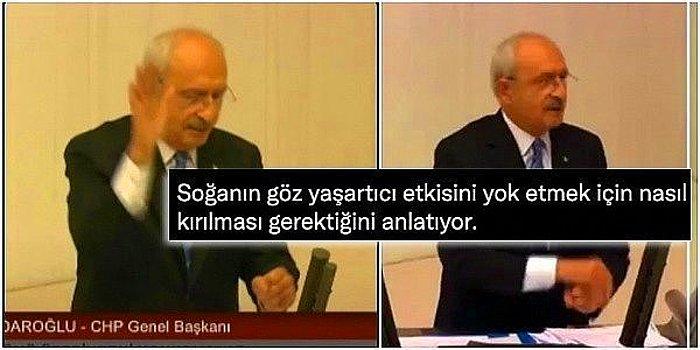 Kemal Kılıçdaroğlu'nun Meclis Konuşmasında Yaptığı El Hareketinin Benzetildiği Bambaşka Şeyler