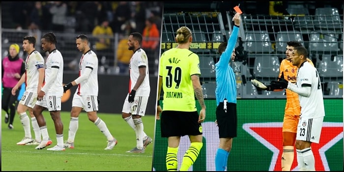 Kartal 0 Çekti! Beşiktaş, Şampiyonlar Ligi'ndeki Son Maçında Borussia Dortmund'a Farklı Mağlup Oldu