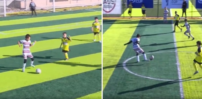 Altınordu Ankara Futbol Okulu Gençlerinden Tiki-Taka Resitali