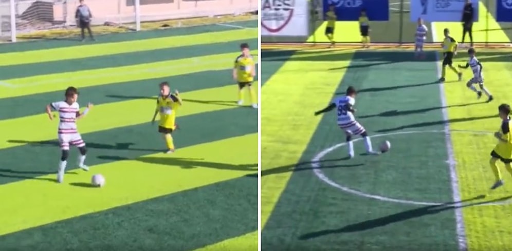 Altınordu Ankara Futbol Okulu Gençlerinden Tiki-Taka Resitali