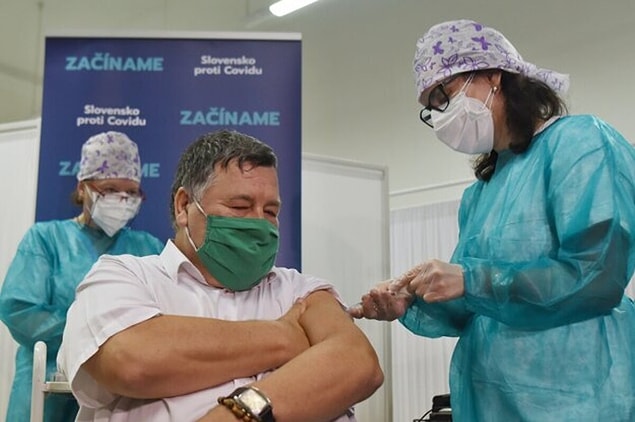 Slovakya AB'de aşı konusunda en geri sıralarda