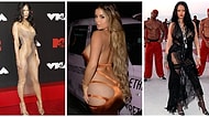 Seksapelin Dozu Yine Düşmedi: 2021'de Giydikleri İddialı Kıyafetlerle Gözlerimizi Kamaştıran Ünlüler