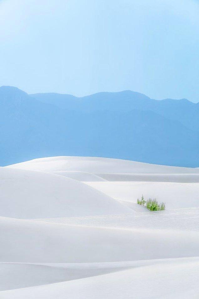 13. White Sands Ulusal Parkı - New Mexico: