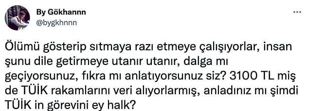 TÜİK neden yanlış veriler veriyor sorusunun yanıtı 👇
