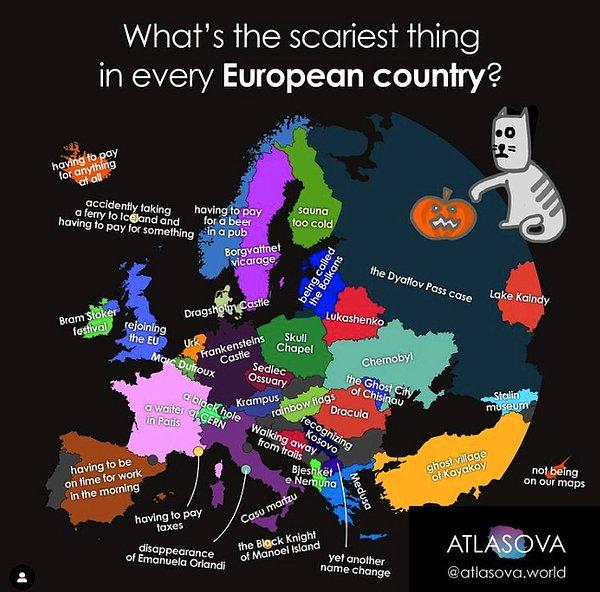 5. Avrupa ülkelerindeki en korkunç şey ne?