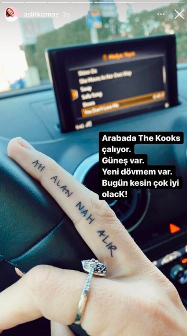 6. Ama Aslı Kızmaz'ın da dediği gibi 'Herkesin hayatına kimse karışamaz."
