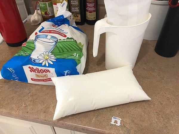 15. "Kanada'da plastik poşetlerde süt satılıyor, ilk kez gördüğümde birisi beni kandırıyor sanmıştım."