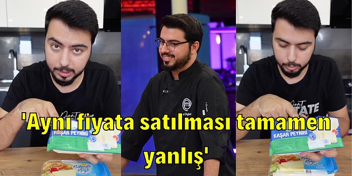 MasterChef Şampiyonu Serhat Doğramacı Kaşar Peynirlerini Karşılaştırarak Nasıl Kandırıldığımızı Anlattı