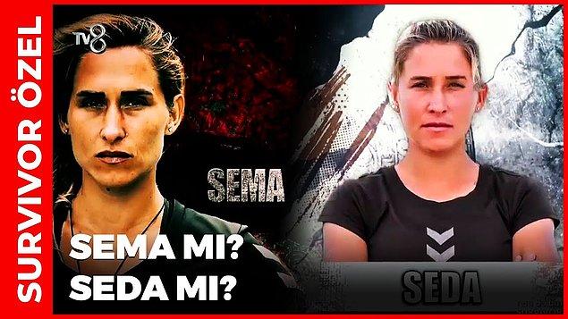 Kadroda dikkat çeken başka isimler de oldu. 2019 yılında Survivor ikincisi olan Seda ikiz kardeşi eski kısa mesafe koşucusu olan Sema Aydemir'le rakip takımlarda yarışacak.