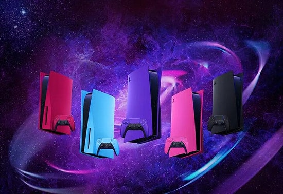 Sony Yeni PlayStation 5 Kapaklarını Tanıttı! PlayStation 5 Kapakları Kaç TL? PS5 Renkleri Neler?