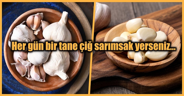 Günde Bir Tane Çiğ Sarımsak Yerseniz Vücudunuzda Olacak Şeylere İnanamayacaksınız!