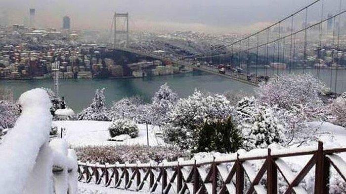 Meteoroloji Açıkladı! İstanbul'a Kar Ne Zaman Geliyor?
