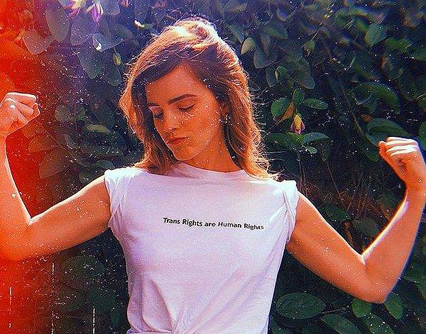 3. 'Harry Potter' yıldızı Emma Watson hayır derneklerine yaptığı yardımlara ek olarak okuduğu kitapları da bağışlıyor, ayrıca sosyal medyada cinsiyet eşitliği konusunda bol bol paylaşım yapıyor.