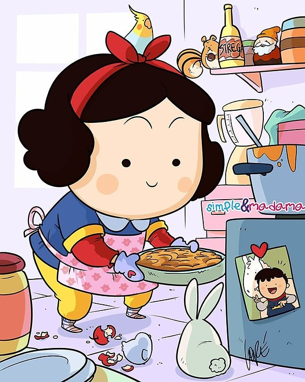 8. Белоснежка