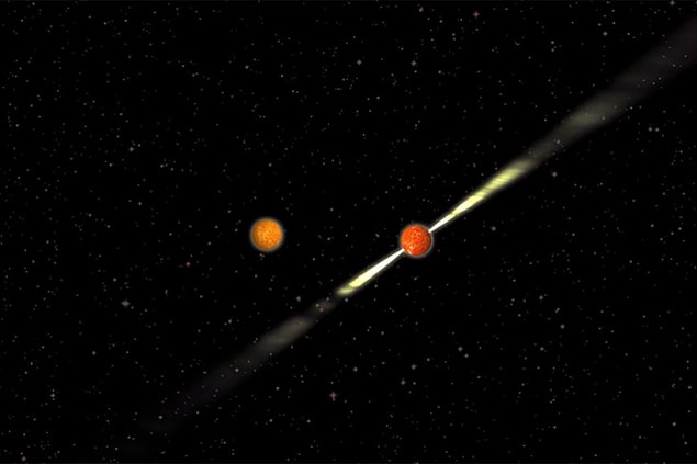 Pulsarlar, manyetik kutuplarından güçlü radyasyon ışınları ve parçacıklar yayan bir tür nötron yıldızını ifade ediyor.