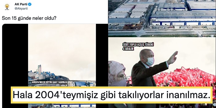 Neler Olmadı ki? AKP'nin Yayınladığı 'Son 15 Günde Neler Oldu?' Başlıklı Videosuna Gelen Tepkiler