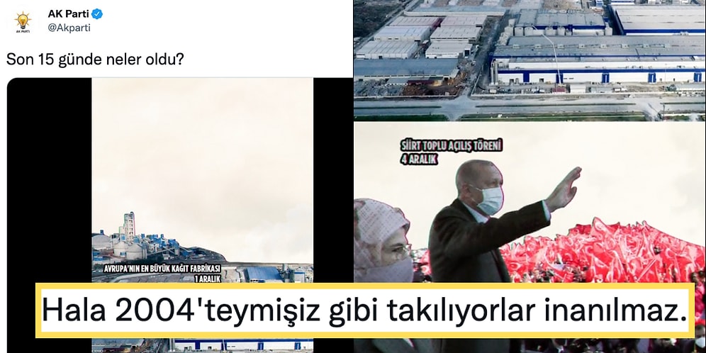 Neler Olmadı ki? AKP'nin Yayınladığı 'Son 15 Günde Neler Oldu?' Başlıklı Videosuna Gelen Tepkiler