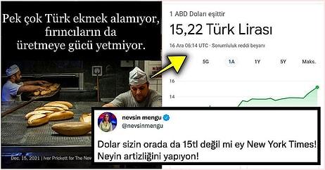 'Türkler Ekmek Üretemiyor, Vatandaş da Zaten Alamıyor' Diyen The New York Times'a Gelen Haklı Serzenişler