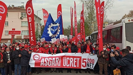 DİSK'ten Asgari Ücret Tepkisi: 'Ortada Gerçek Anlamda Bir Zam Yok'