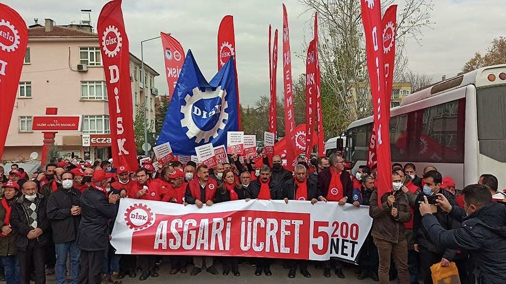 DİSK'ten Asgari Ücret Tepkisi: 'Ortada Gerçek Anlamda Bir Zam Yok'