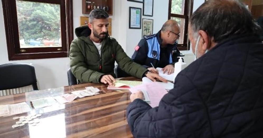 Zabıtalar Şok Oldu: Düzce'de Dilencinin Üzerinden 11 Bin 810 TL Çıktı