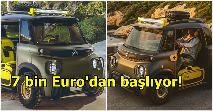 Talep Patlaması Yaşattı! Maceracı Ruhlara Citroen'in Küçük Devi Ami'nin Yeni Versiyonu Buggy