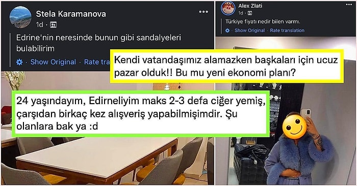 Facebook'ta Ülkelerinde Alamadıkları Ürünleri Türkiye'de Nereden Bulabileceklerini Tartışan Bulgarlar Gündemde