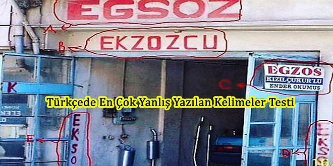 Türkçe'de En Sık Yalnış Yazılan Kelimeler Testinde 20/20 Yapabilecekmisin?