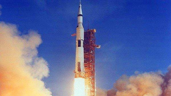 5. 1968 yılında tarihi bir an yaşandı: Apollo 8 Ay yörüngesindeki görevi için fırlatıldı!