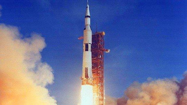 5. 1968 yılında tarihi bir an yaşandı: Apollo 8 Ay yörüngesindeki görevi için fırlatıldı!