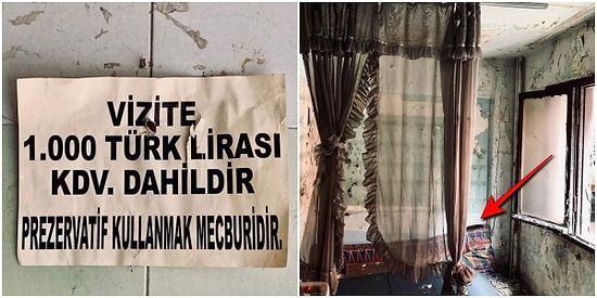 Karaköy Zürafa Sokak'taki Genelevlerde Kadınlardan Kalan İzleri Görünce Çok Şey Düşüneceksiniz