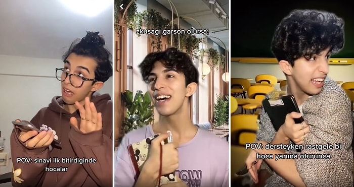 Z Kuşağı ve Öğretmenler Hakkında Çektiği Videolar ile TikTok'ta Fırtınalar Estiren Genç: Ezher Solmaz