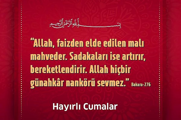 Güzellikler içinizi aydınlatsın, yüzünüzden ve yüreğinizden tebessüm eksilmesin. Rabbim, sevdiği kullarından eylesin sizleri ve tabi ki bizleri. Hayırlı cumalar dilerim.