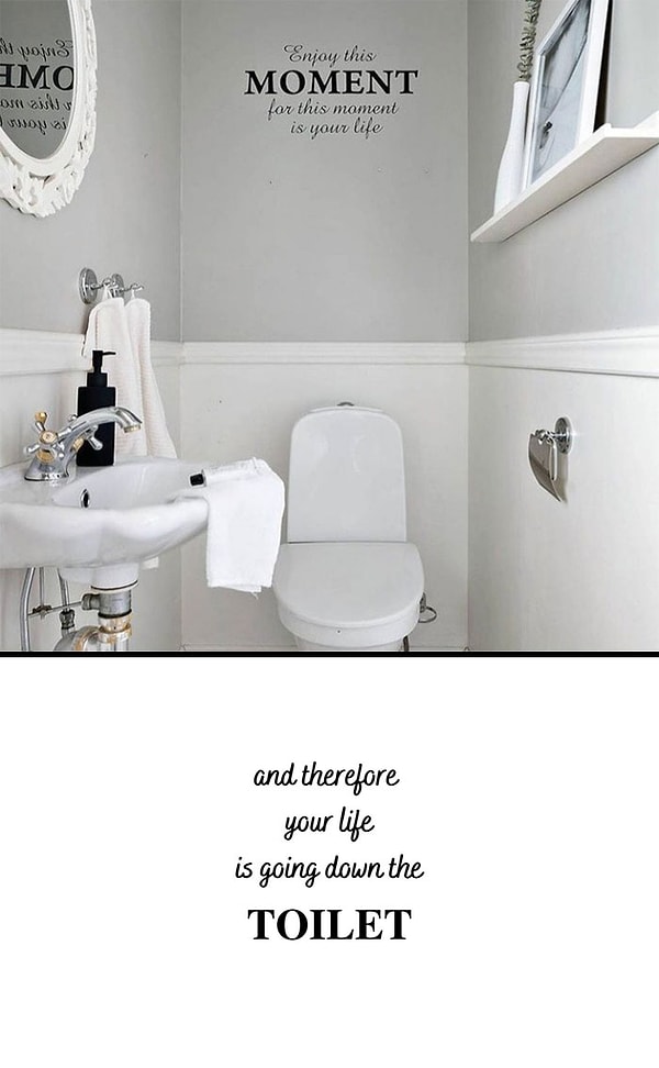 14. «Наслаждайся моментом своей жизни прямо сейчас...до того. как твоя жизнь будет про*рана»