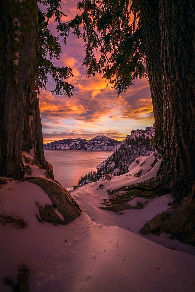 10. Krater Gölü Ulusal Parkı, Oregon: