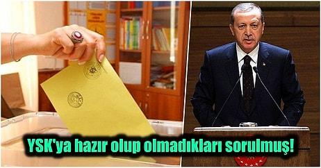 Cumhurbaşkanı Erdoğan 'Erken Seçim Olmayacak' Demesine Rağmen AKP'nin YSK'dan Bilgi İstediği İddia Ediliyor!