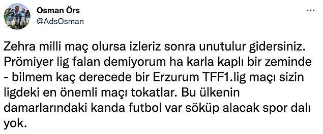 Voleybolcularımızın "Türkiye artık bir voleybol ülkesidir" ifadelerine ise bazı futbolseverler tepki gösterdi.