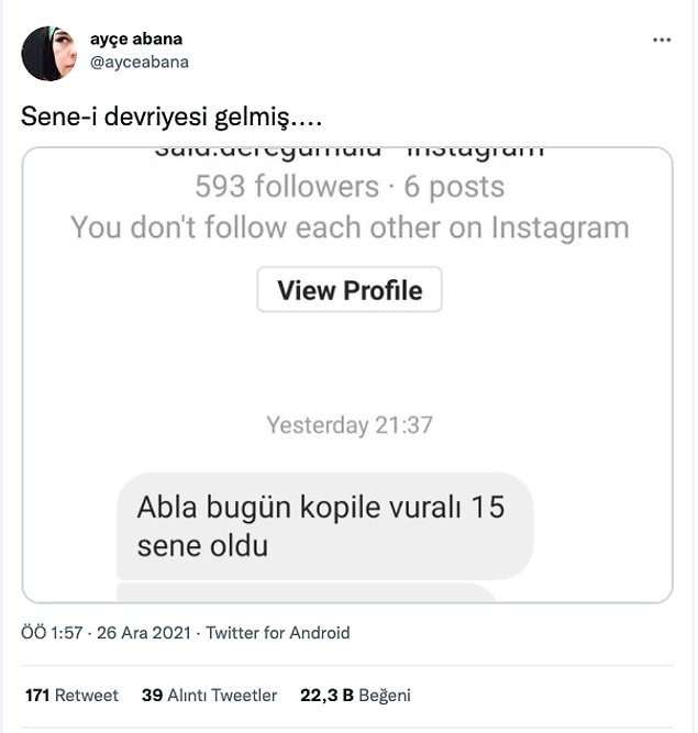 7. Kopil kırmızı çizgimizdir yalnız!
