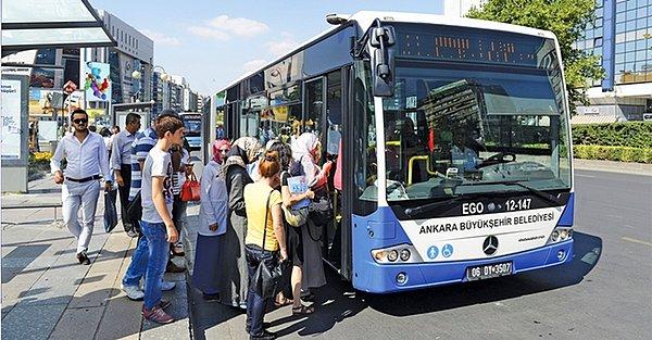 Ankara'da Toplu Taşımaya Zam