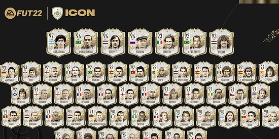 FIFA 22'ye 2. Prime Iconlar Geldi: Maradona, Ronaldinho ve Geriye Kalan Efsaneler!