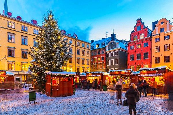 8. Stockholm Christmas marketi