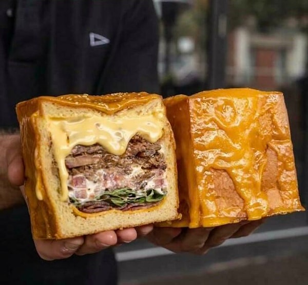 12. Это куб. Это бургер. Два в одном