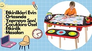 Çocuklar İçin Hem Eğlenip Hem Öğrenecekleri Etkinlik ve Çalışma Masaları