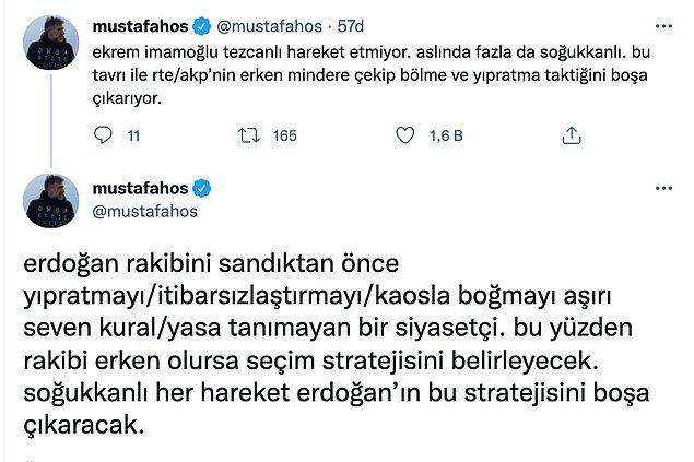 Gazeteci Mustafa Hoş'un tespiti ise şöyle 👇