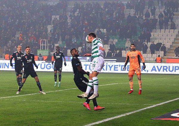 Müsabaka, 1-0'lık İttifak Holding Konyaspor üstünlüğüyle noktalandı.