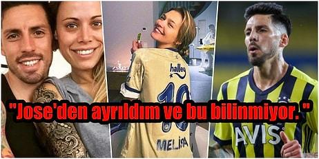 Melisa Döngel ile Yasak Aşk Yaşadığı Söylenen Fenerbahçeli Jose Sosa'nın Eşi Yıldız Futbolcuyu Terk Etti!