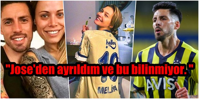 Melisa Döngel ile Yasak Aşk Yaşadığı Söylenen Fenerbahçeli Jose Sosa'nın Eşi Yıldız Futbolcuyu Terk Etti!