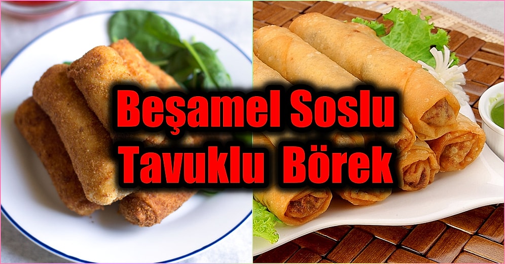 Lezzetine Doyum Olmaz: Beşamel Soslu Tavuklu Börek